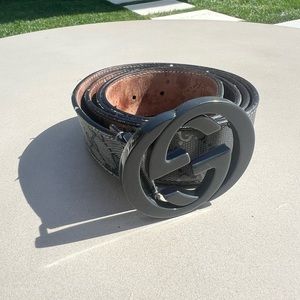 Gucci improvements monogram Men’s Belt